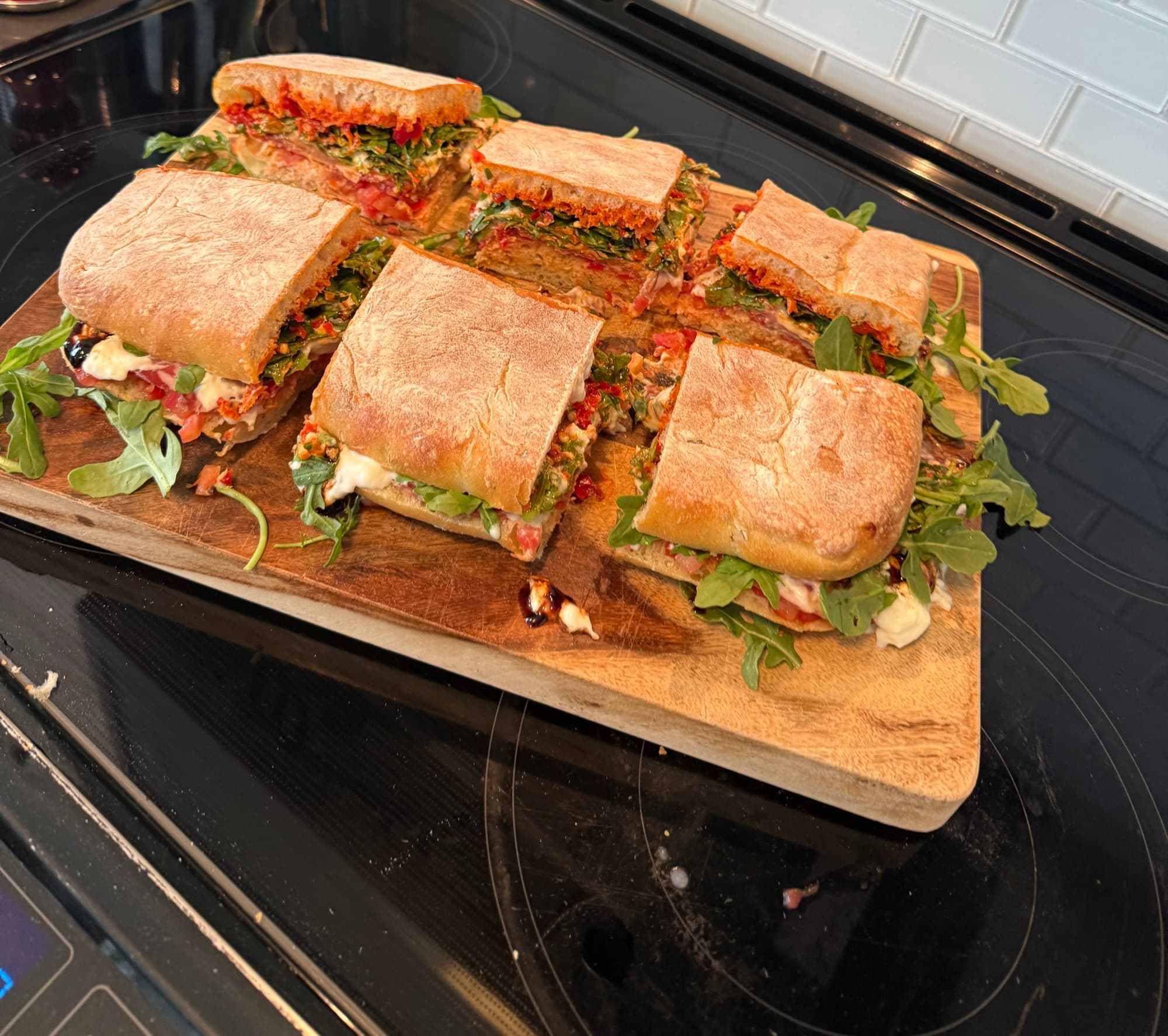 Eating Sandwiches